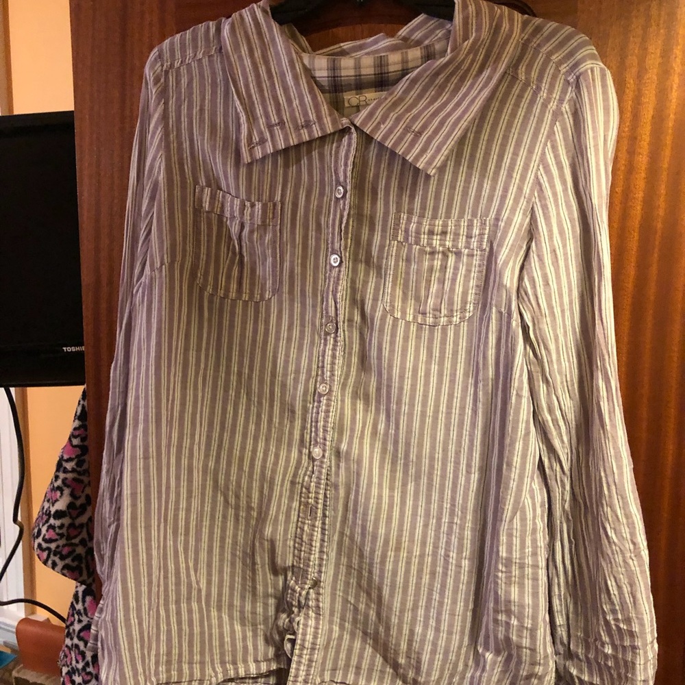 Charolette Russe long sleeve button up
